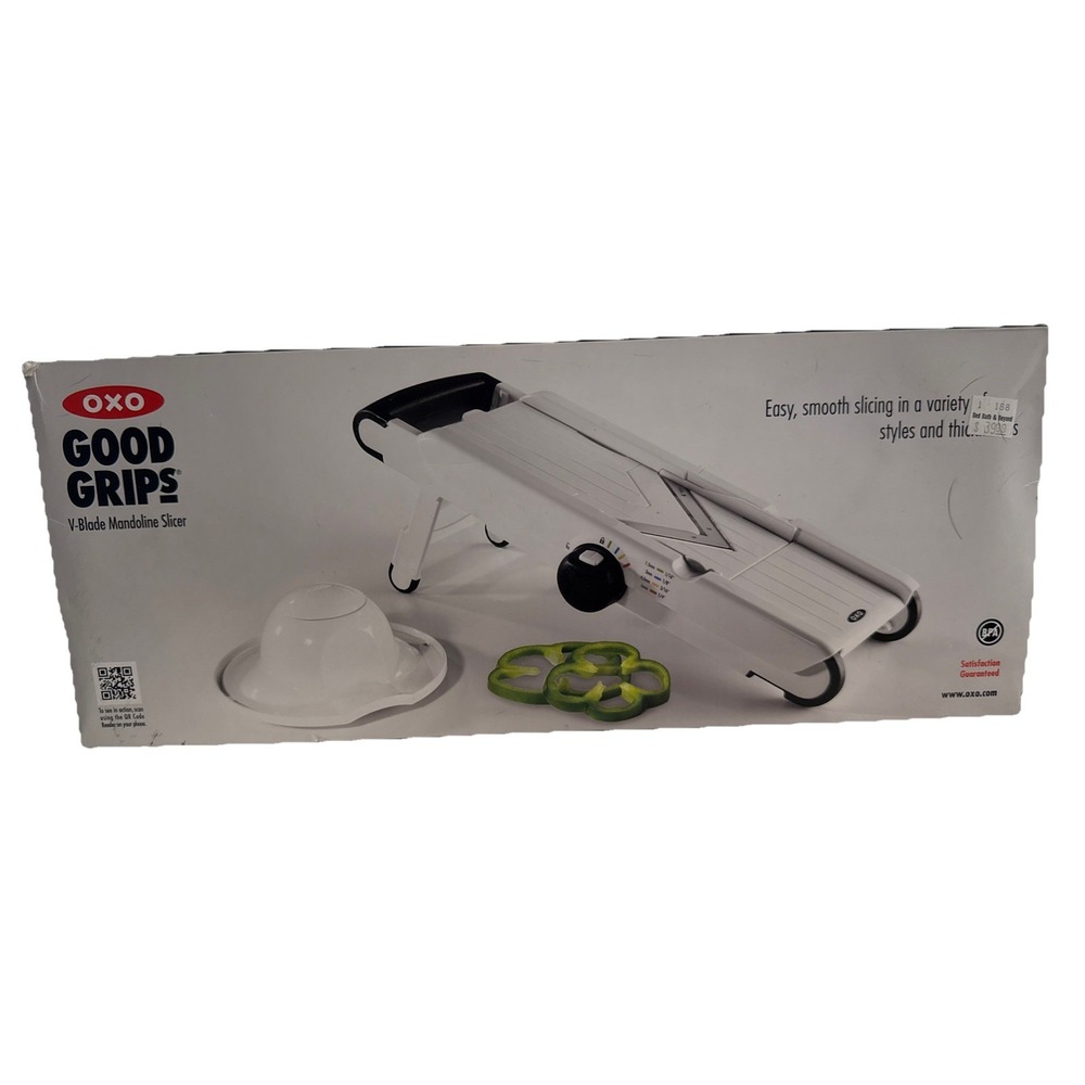 OXO Good Grips V-Blade‎ Mandoline Slicer, Height Adjuster to Slice or Julienne